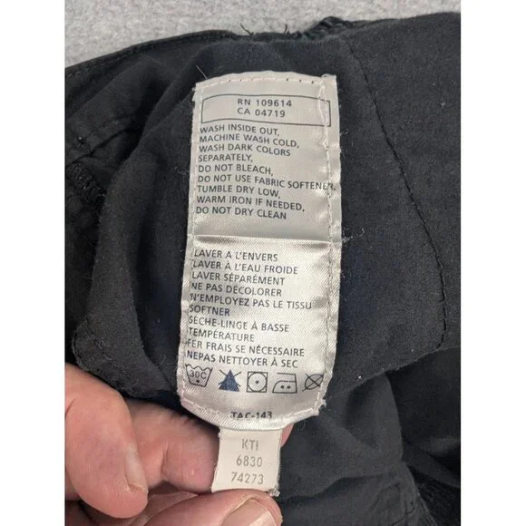 5.11 Tactical Series Pants Mens 36x30 Black Cargo Ripstop Polyester Hiking Work - Picture 13 of 13